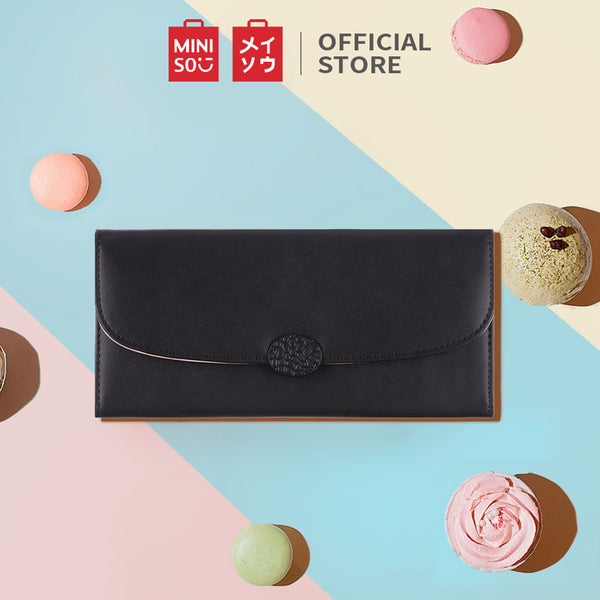 Miniso Dompet Wanita Kopling Dengan Pemegang Kartu