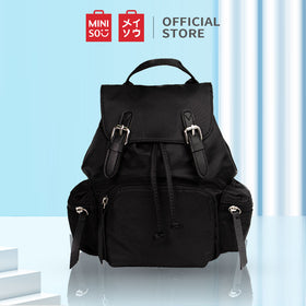MINISO Tas Ransel Wanita Backpack Tas Pungung Travel Simple Fashion