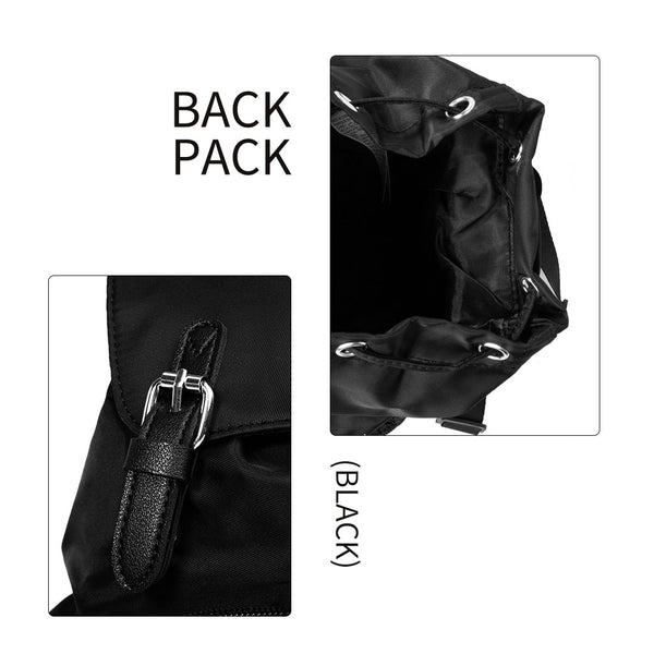 MINISO Tas Ransel Wanita Backpack Tas Pungung Travel Simple Fashion