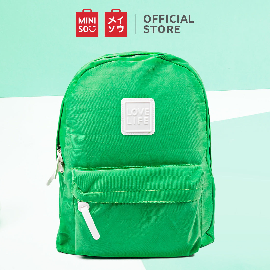 MINISO Tas Ransel Backpack Tas Pungung Travel Motif Ukuran Kecil
