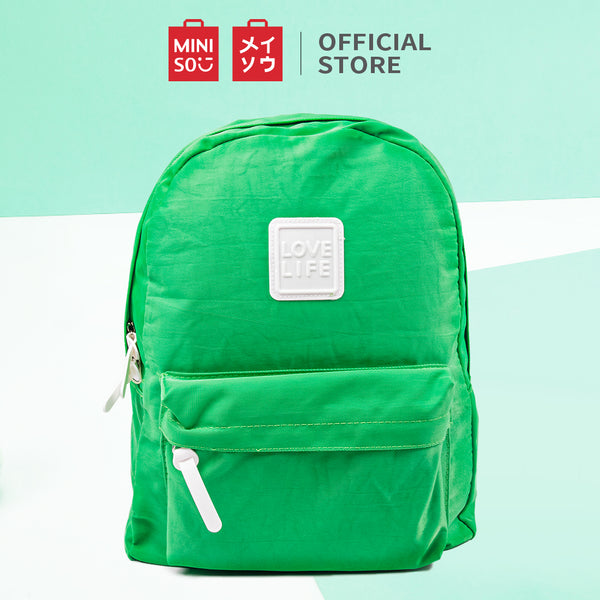 MINISO Tas Ransel Backpack Tas Pungung Travel Motif Ukuran Kecil