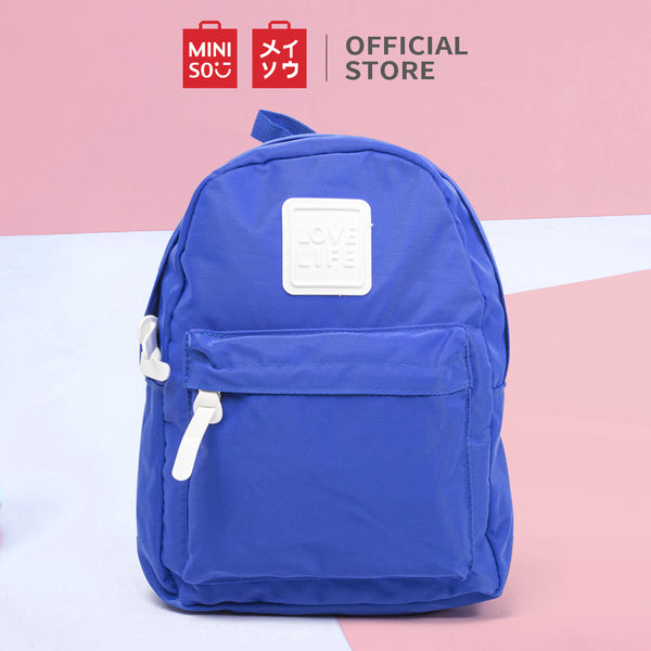 MINISO Tas Ransel Backpack Tas Pungung Travel Motif Ukuran Kecil
