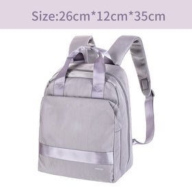 MINISO Tas Ransel Laptop Kasual Tas Punggung Wanita Cewek Tas Laptop