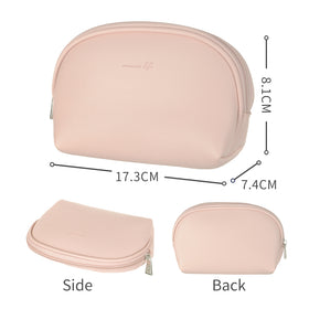 MINISO Tas Penyimpanan Kosmetik Tempat Makup Cosmetic Bag Simple，Tas KosmetikPouch Dompet /Make Up Cosmetic Mini Bag  /Tas penyimpanan barang makeup kotak