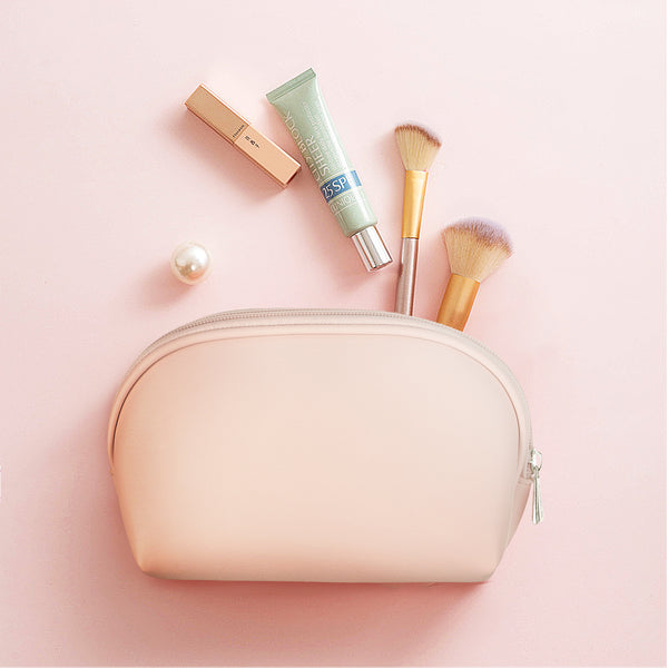 MINISO Tas Penyimpanan Kosmetik Tempat Makup Cosmetic Bag Simple，Tas KosmetikPouch Dompet /Make Up Cosmetic Mini Bag  /Tas penyimpanan barang makeup kotak