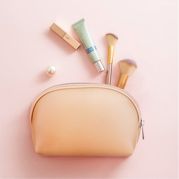 MINISO Tas Penyimpanan Kosmetik Tempat Makup Cosmetic Bag Simple，Tas KosmetikPouch Dompet /Make Up Cosmetic Mini Bag  /Tas penyimpanan barang makeup kotak