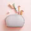 MINISO Tas Penyimpanan Kosmetik Tempat Makup Cosmetic Bag Simple，Tas KosmetikPouch Dompet /Make Up Cosmetic Mini Bag  /Tas penyimpanan barang makeup kotak