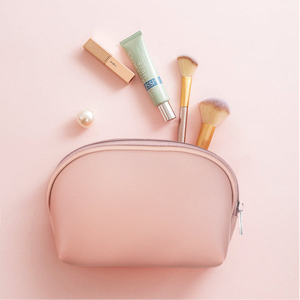 MINISO Tas Penyimpanan Kosmetik Tempat Makup Cosmetic Bag Simple，Tas KosmetikPouch Dompet /Make Up Cosmetic Mini Bag  /Tas penyimpanan barang makeup kotak