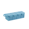 MINISO Kotak Obat Tempat Penyimpanan Obat Pil Pill Organizer Portable Serbaguna 4 Slot Kasus Box