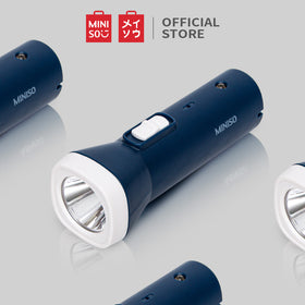 MINISO Lampu Senter Flashlight Led Pengisi Daya USB 1200mAh