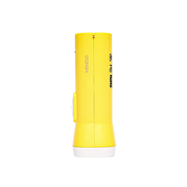 MINISO Lampu Senter Flashlight Led Pengisi Daya USB 1200mAh Disi Ulang Neon UV Identifikasi Uang Palsu Tetector Fake Money Super Terang Rumah Luar Ruangan Baca Outdoor Camping Indoor Mini Portable Jarak Jauh Tembak Harian Charger Simple emergency Baterai