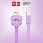MINISO Charger Kabel Data TYPE-C 1m - Adventure Time