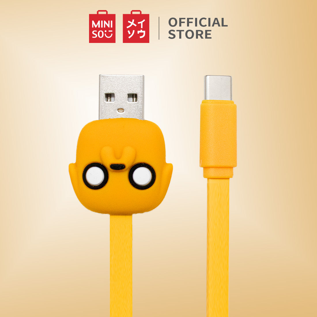 MINISO Charger Kabel Data TYPE-C 1m - Adventure Time