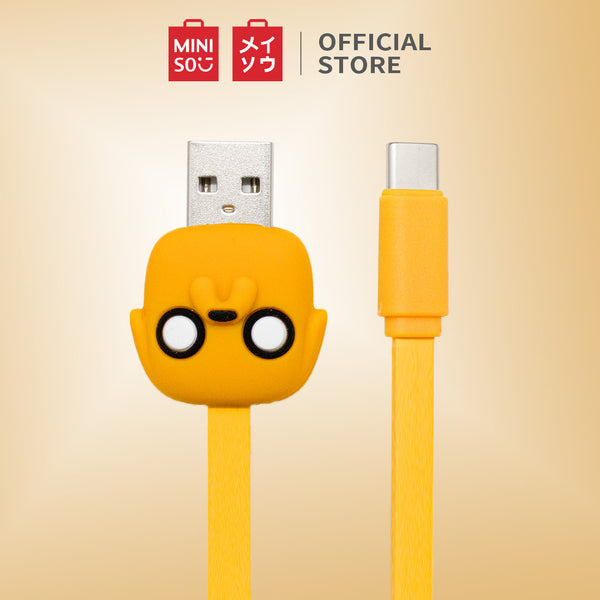 MINISO Charger Kabel Data TYPE-C 1m - Adventure Time