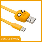MINISO Charger Kabel Data TYPE-C 1m - Adventure Time