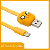 MINISO Charger Kabel Data TYPE-C 1m - Adventure Time