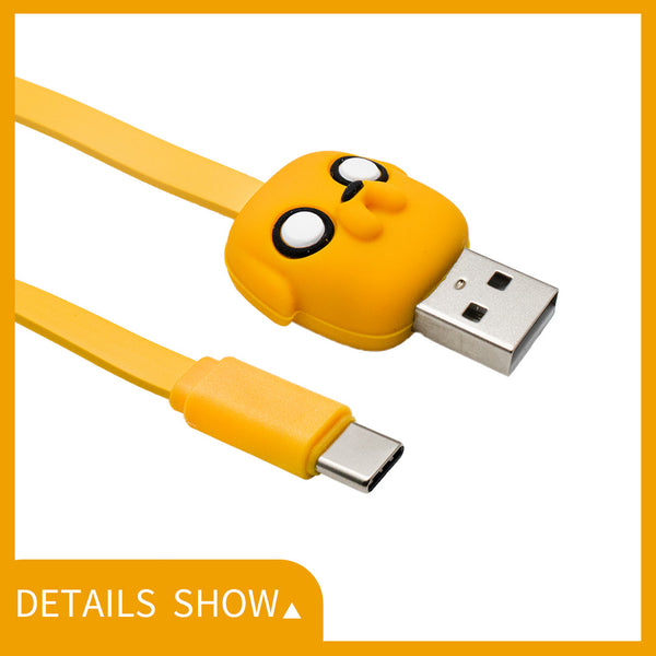 MINISO Charger Kabel Data TYPE-C 1m - Adventure Time