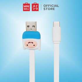 MINISO Charger Kabel Data TYPE-C 1m - Adventure Time