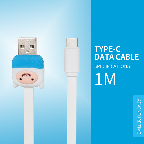 MINISO Charger Kabel Data TYPE-C 1m - Adventure Time