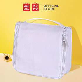MINISO Set Tas Penyimpan Perlengkapan Mandi Makeup Travel Storage Bag