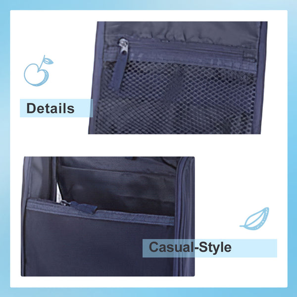 MINISO Set Tas Penyimpan Perlengkapan Mandi Makeup Travel Storage Bag