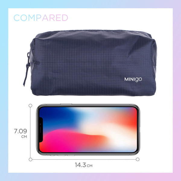 MINISO Set Tas Penyimpan Kosmetik Pouch Makeup Travel Storage Bag