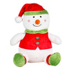 MINISO Boneka Manusia Salju Snowman Doll Natal Bayi Lucu Imut Hadiah Natal Anak Mainan Inovatif Boneka Lembut Baju merah