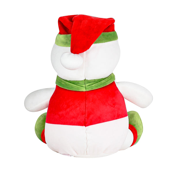 MINISO Boneka Manusia Salju Snowman Doll Natal Bayi Lucu Imut Hadiah Natal Anak Mainan Inovatif Boneka Lembut Baju merah