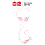 MINISO Headset Headphone Earphone On Ear Kabel Telinga Kucing Cat Ears