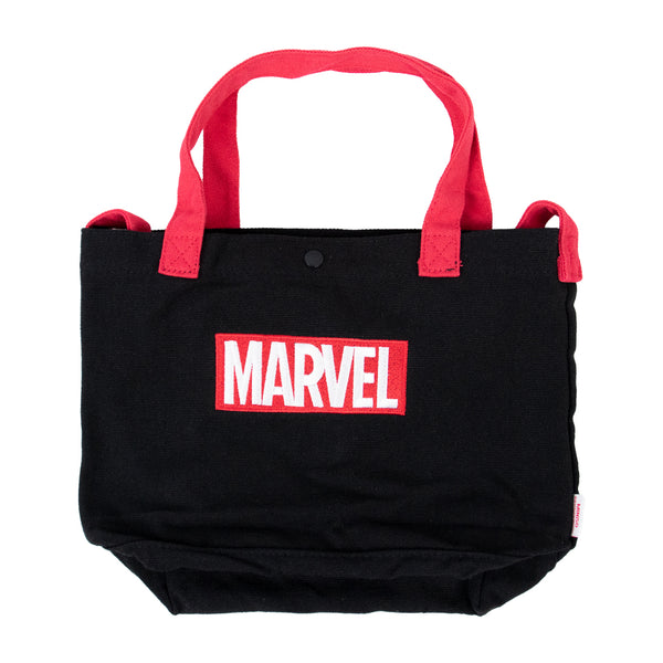 MINISO X Marvel Tas Belanja Bordir Crossbody Bag Tas Selempang Marvel Logo