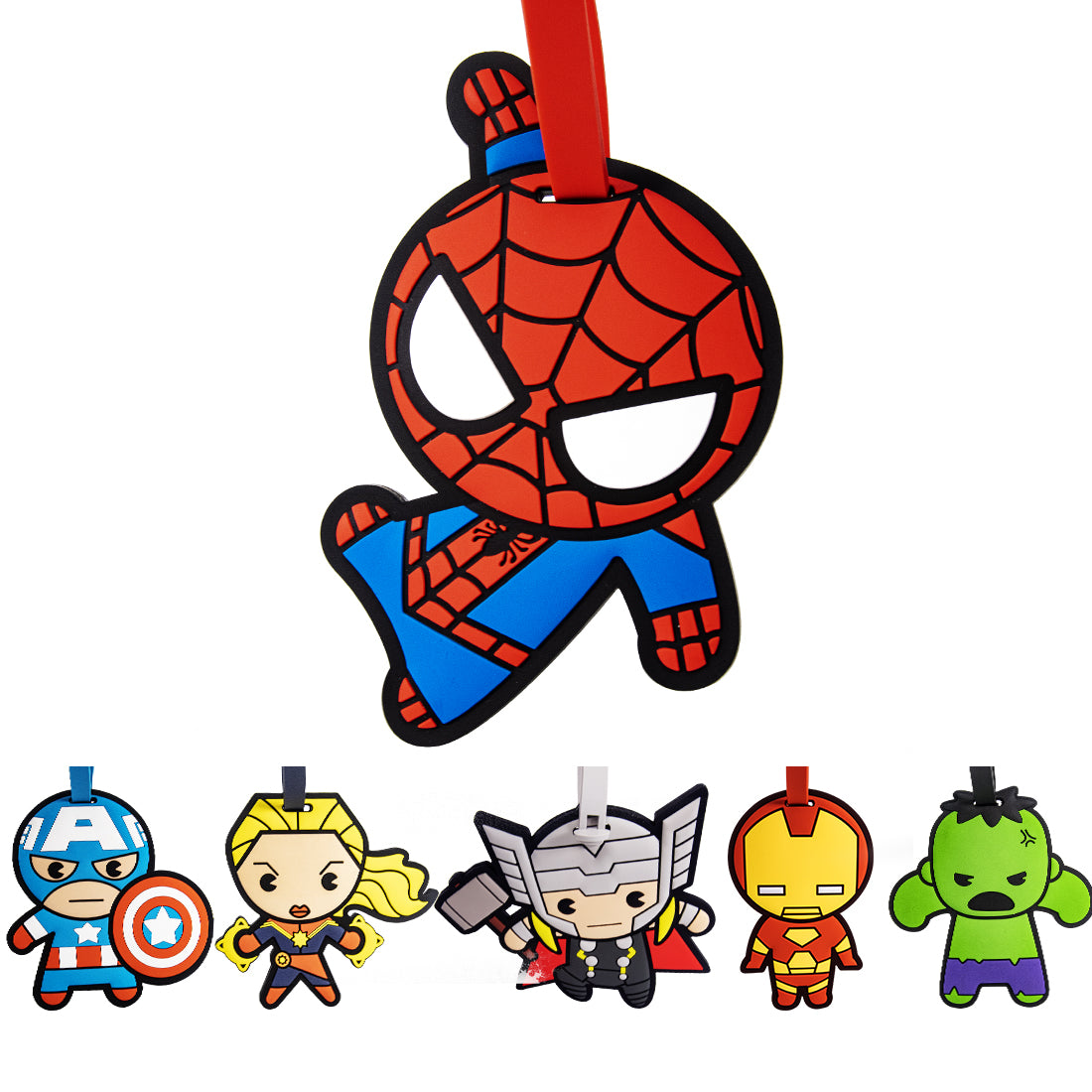 MINISO X Marvel Tag Bagasi Perjalanan Tag Koper
