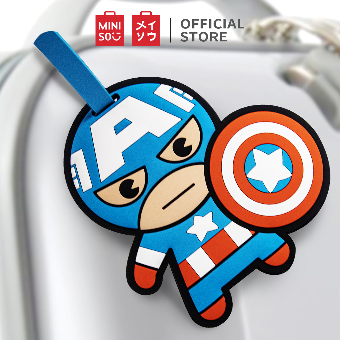 MINISO X Marvel Tag Bagasi Perjalanan Tag Koper