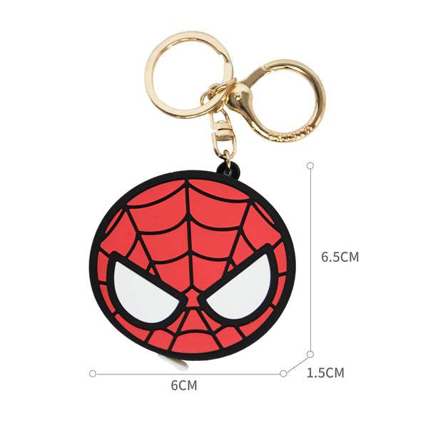 MINISO X MARVEL Pesona Tas dengan Pita Pengukur Dekorasi Tas Liontin Tas