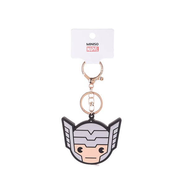 MINISO X MARVEL Pesona Tas dengan Pita Pengukur Dekorasi Tas Liontin Tas