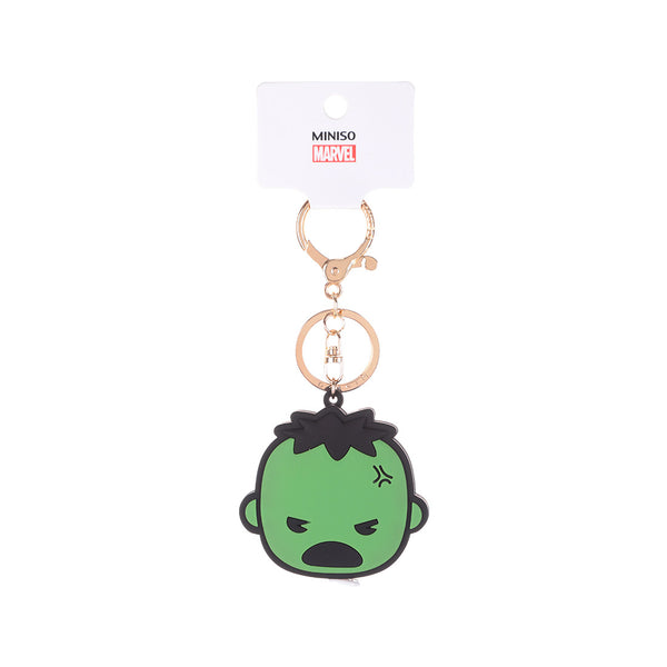 MINISO X MARVEL Pesona Tas dengan Pita Pengukur Dekorasi Tas Liontin Tas