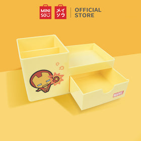 MINISO Rak Make Up Kotak Organizer Laci Rak Serbaguna Kotak Penyimpanan Akrilik Meja Alat Tulis