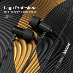 MINISO Earphone Kabel Noise Cancelling  Masuk-Telinga Kapsul: GE-12