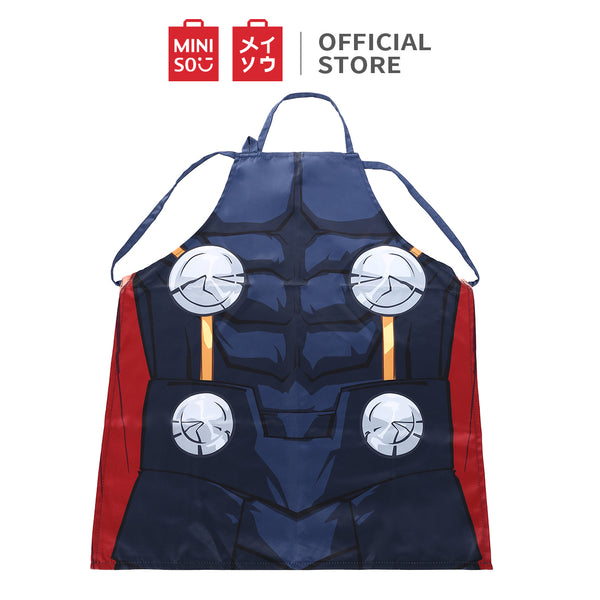MINISO X MARVEL Celemek Dapur Celemek Memasak untuk Pria & Wanita