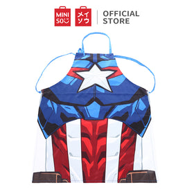 MINISO X MARVEL Celemek Dapur Celemek Memasak untuk Pria & Wanita