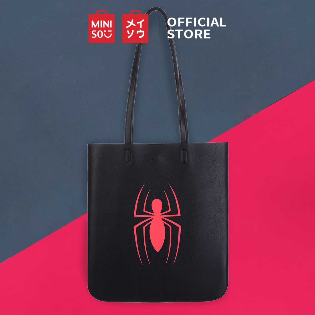 MINISO X MARVEL Tote Bags Tas Bahu Tas Belanja