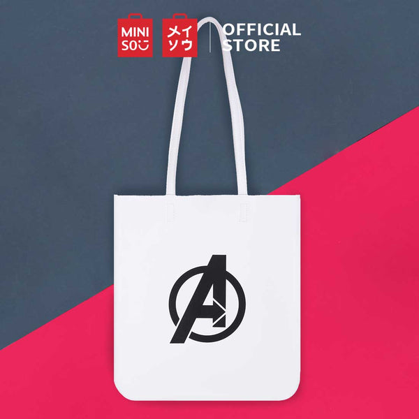 MINISO X MARVEL Tote Bags Tas Bahu Tas Belanja