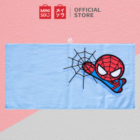 MINISO X MARVEL Handuk Anak 100% Katun Fluffy Terry 50x25cm