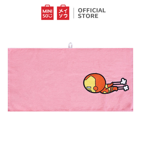MINISO X MARVEL Handuk Anak 100% Katun Fluffy Terry 50x25cm
