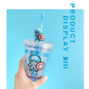 MINISO Marvel Botol Air Portable Dengan Sedotan Water Bottle 320Ml