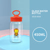 MINISO X MARVEL Botol Air Kaca dengan Tutup 450ml