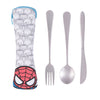 MINISO X MARVEL Cutlery set sendok dan garpu set Spider man/ Iron Man/ Hulk/ Thor