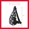 MINISO Marvel Tas Selempang Pria Crossbody Chest Bag Fashion untuk Sekolah Bepergian