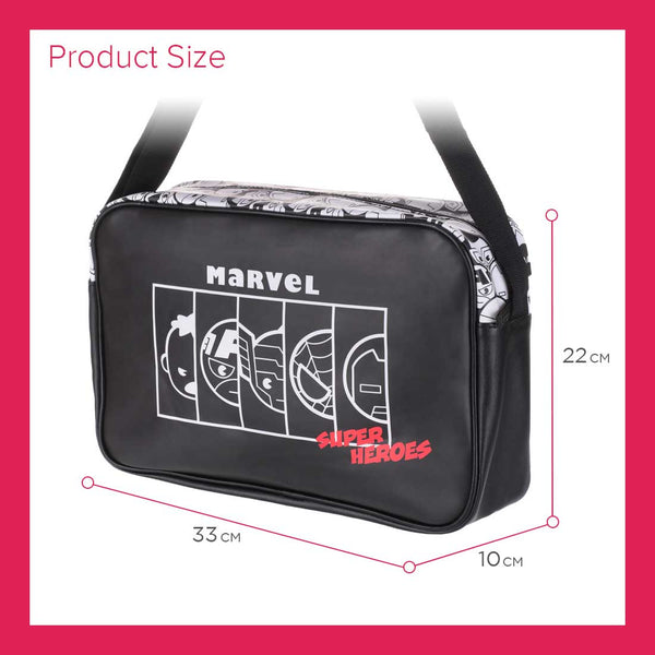 MINISO Marvel Tas Selempang Persegi Panjang Tas Bahu Crossbody Shoulder Bag