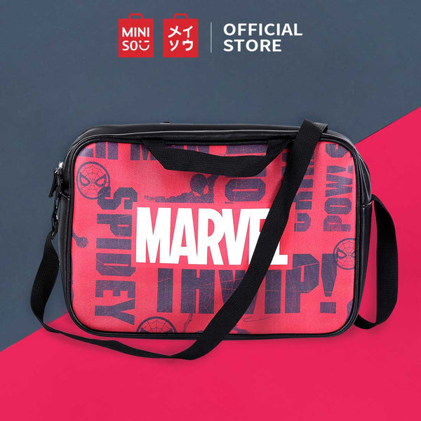 MINISO Marvel Tas Selempang Persegi Panjang Tas Bahu Crossbody Shoulder Bag