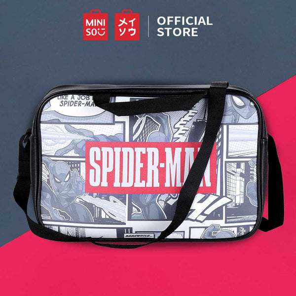 MINISO Marvel Tas Selempang Persegi Panjang Tas Bahu Crossbody Shoulder Bag